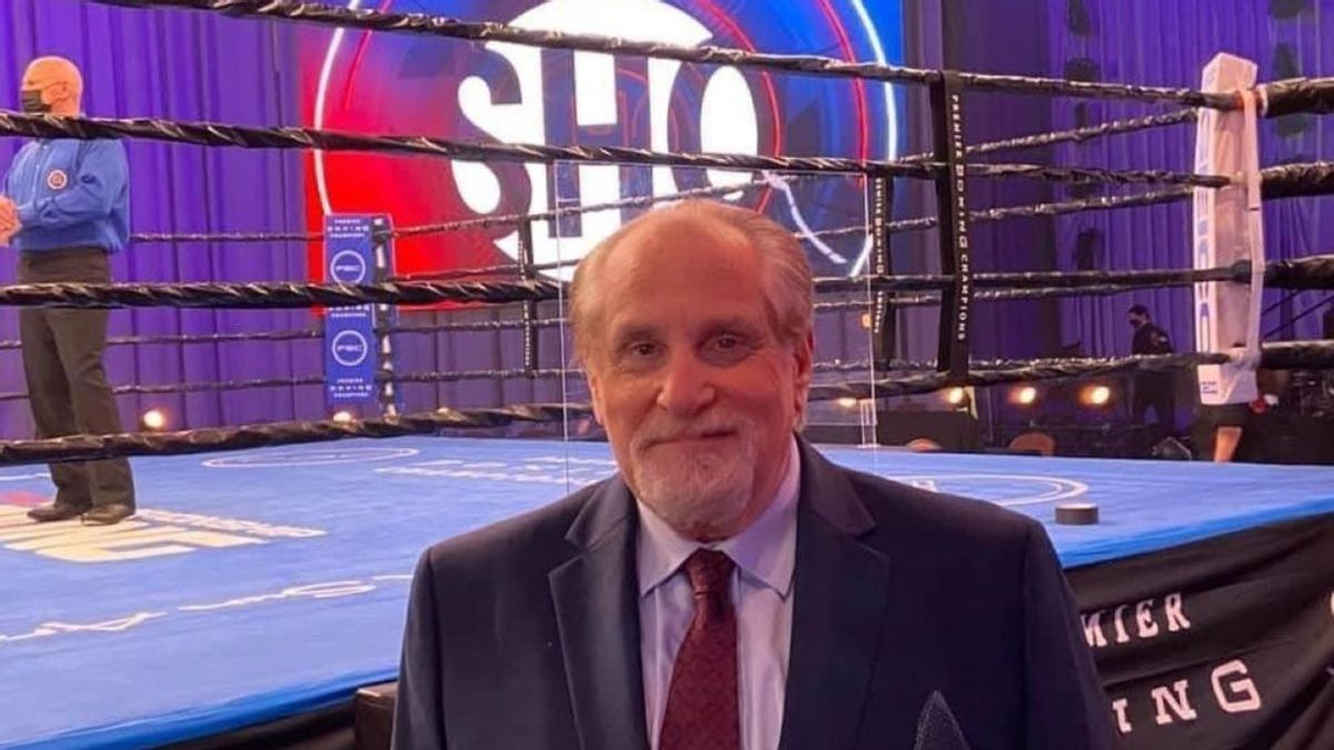 Al Bernstein  2012 International Boxing Hall of Fame inductee, Al Berstein shares his thoughts on recent boxing commentary.  in Las Vegas, Nevada  on Jun 4, 2023, 2012 International Boxing Hall of Fame inductee, Al Berstein shares his thoughts on recent boxing commentary.  Showtime Championship Boxing /Showtime Championship Boxing 